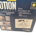 Twin Floodlight Kit Motion Activated Sensor Regent Model MS35 Outdoor New Box Open. Price: $18.43.