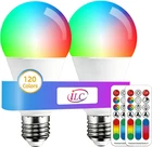 Changing Led Light Bulb, 120 Colors, 2700K Warm White, Watt Equivalent, New. Price: $22.11.
