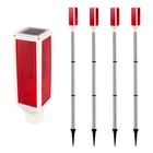 Aolyty Solar Lights Outdoor, Waterproof Driveway Markers Reflective Red New. Price: $47.59.