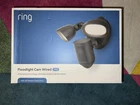 *new* Ring Floodlight Wired Pro 2K 3D Motion Smart Security Camera Black. Price: $134.99.