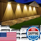 Keilaimo 12-PACK Solar Fence Lights Outdoor, IP65 Waterproof, 80 Lumens, 9 Color New. Price: $80.53.