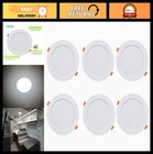 12V Led Recessed Ceiling - Cool White 720 Lumen Slim Panel Downlights (6 New. Price: $89.99.