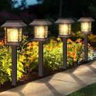 Solar Pathway Lights Outdoor, 12 Pack Upgraded Led Waterproof Brown New. Price: $51.04.