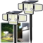 Haaray Solar Outdoor Lights Stakes 2500LM 180 Pir Motion Sensor 360 Wide Angle New. Price: $52.65.