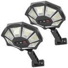 Okpro Solar Lights Outdoor, 168LED 6500K Flood Dusk 2PCS, Black New. Price: $100.08.