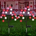 2 Pack Valentine's Day Solar Outdoor Lights - Red, Pink, White Hearts Decor New. Price: $67.45.
