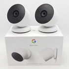 Google Nest Security Indoor Outdoor Cameras G3AL9 (snow) 2-PACK With Box Used. Price: $159.99.