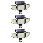 Solar Lights Outdoor 4500LM 3 Heads Motion Sensor IP65 Waterproof Pack Onforu New. Price: $89.99.