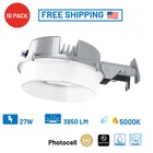 10 Pack Dusk Dawn Area Light 27W 3850LM 5000K Outdoor Security Lamp Photocell New. Price: $330.00.