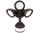 Halo 27-WATT, Bronze, Motion Activated, Outdoor Integrated Led TGS3S403MRRB Open. Price: $19.99.