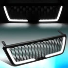 04-08 Ford F150 Led Bar Front Bumper Hood Grille Badgeless Honeycomb Mesh New. Price: $122.99.
