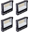 (case Of 4) Stonco Slimflood Dual Select Led Floodlight, (3000K, 4000K, 5000K), New. Price: $159.77.