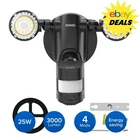 Sansi Led Motion Sensor Outdoor 3000LM 25W Security Night Floodlight 5000K New. Price: $29.96.