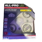 All-pro Led Triple Head Security Floodlight REV32735MW 2400 Lumens Open. Price: $45.43.