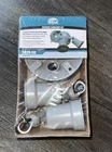 Bell Outdoor Floodlight Kit White Round Weatherpoof 5829-6G New. Price: $25.00.
