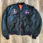 Flying Man's Light Zone Type L-2B Large Jacket Nasa Alpha Industries Blue Vtg Pre-owned. Price: $269.99.