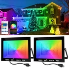Crepow Led Flood Light Outdoor 1000W Equivalent, 100W Bluetooth Rgbcw Sma... New. Price: $105.55.