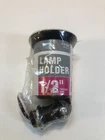 Commercial Electric Led Metal Lamp Holder 1/2" Threaded Stem Bronze New. Price: $9.86.