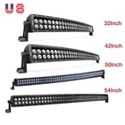 Nilight Curved Led Bar 32" 42" 50" 54" Spot Flood Combo For Jeep Truck 4WD New. Price: $72.99.