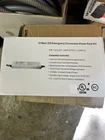 12 Watt Led Emergency Conversion Power Pack Kit New. Price: $200.00.