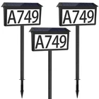 Nazuwke House Numbers For Outside Solar Powered, Pack 3-COLOR Led Illuminat... New. Price: $86.48.
