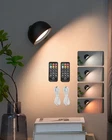 Vevor V2PCS Led Wall Sconces Rechargeable Battery Operated Lamps Remote New. Price: $27.29.