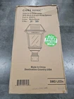 Gama Sonic 97K012 Imperial Iii 19 1/2"H Black Led Commercial Solar Post Light Open. Price: $299.99.