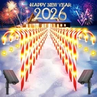 Bucasa 24 Pack Christmas Decorations Outdoor Solar Candy Cane Lights, C... Open. Price: $57.29.
