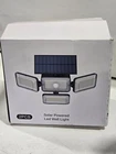 2 Pcs Solar Powered Led Wall Light Mokot Open. Price: $24.99.