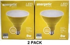 Yellow Energetic Led Watt PAR38 Indoor-outdoor Decorative Light Bulb (2-PACK) New. Price: $18.49.