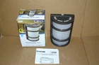 Feit 73702 Led Security Wall Light Bronze Finish Dusk To Dawn Outdoor Open. Price: $39.99.