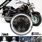 Motorcycle 7INCH Led Headlight Black For Kawasaki Vulcan Vn 500 750 800 900 1600 New. Price: $54.88.