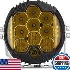 Shnjauto 7 Inch 90W Amber Yellow Led Driving Light Compatible With Wrangler Off New. Price: $80.73.