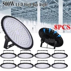 8PACK 500W Ufo Led High Bay Shop Warehouse Commercial Lighting Lamp New. Price: $683.99.