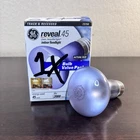 One (1) General Electric Reveal 45 Indoor Floodlight Open. Price: $14.99.