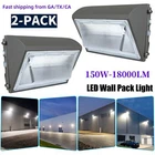2PCS 150W Led Wall Pack Light Photocell Dusk Dawn Outdoor Security New. Price: $137.68.