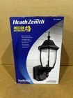 Heath Zenith Black Motion-sensing Incandescent Wall Lantern 3196540 New. Price: $59.99.