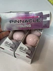 3X3 Pack Pinnacle Bling Pink Golf Balls Softer Light New. Price: $22.00.