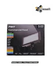 Feit Electric 15000L Led Selectable 5CCT Bronze Dusk To Dawn Flood Light Used. Price: $74.98.