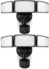 Lutec 72W 7500LM Led Security Lights Motion Sensor 1 Pack, Black New. Price: $89.00.