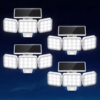 Bright Solar Motion Sensor Lights 4PACK, 3500LM Waterproof Security Spot New. Price: $83.99.