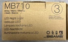 Beams MB710 Wireless Motion Sensing Led Night Light Pack Of 3 Open. Price: $14.99.