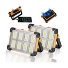 Pack 120W Solar Rechargeable Work Light, 144 Led 10000LM Portable... Fast Ship New. Price: $57.96.