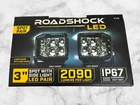 Roadshock In. Led Spot With Side Light Pair 57538 New Shipping. Price: $60.00.