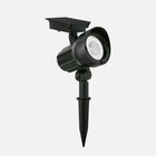 Mainstays 20 Lumen Solar Outdoor Landscape Spotlight, 1.2V, Black One Only Open. Price: $7.00.