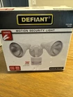 Defiant 1001311056 180 Degree Led Motion Sensing Outdoor Security Light - White Open. Price: $35.00.