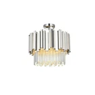 Elegant Lighting Willow 16" Flush Mount, Chrome/clear - 3400F16C New. Price: $558.00.