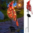1 Pcs Cardinal Gift Decor Solar Lights For Outside Garden Stake Meta... New. Price: $31.24.