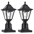 Dariisi 2 Pack Solar Post Lights With Pier Mount Base, 6000K Motion Sensor So... New. Price: $138.16.