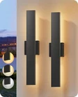 Edishine 2 Pack Led Outdoor Wall Lights Dimmable, 3000K 4000K 5000K, 15.7" Mo... New. Price: $138.49.